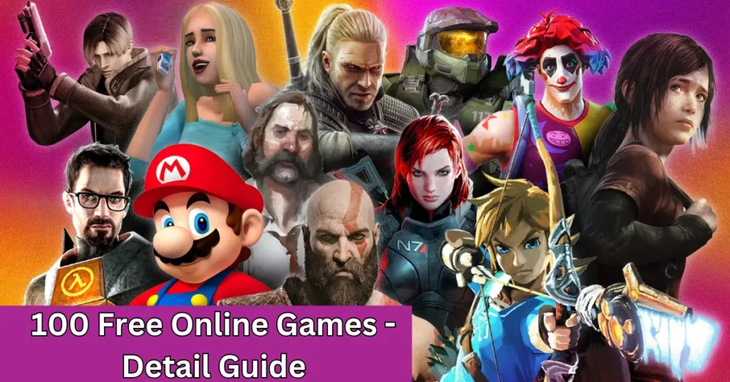 100 free online games - detail guide