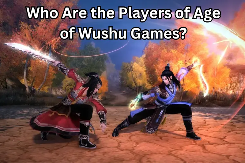 who are the players of age of wushu games