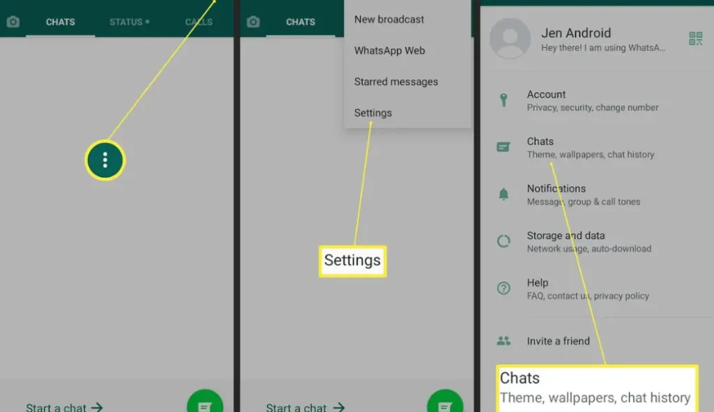 why change your whatsapp home screen wwallpaper